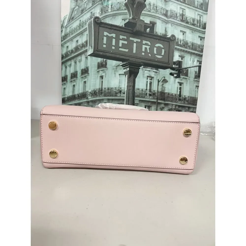 Michael Kors Kellen MD Satchel 35H7GSOT2L Blossom Pink Saffiano Leather